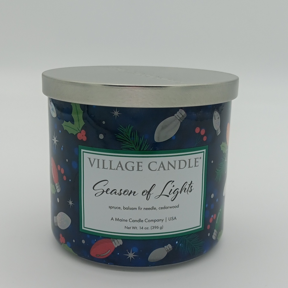 🌟 NEW Season of Lights Luminary Village Candle